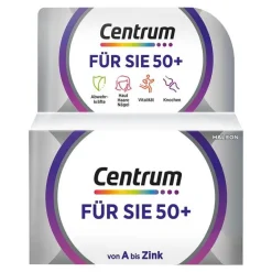 Online für Sie 50 + Capletten, 30 St Multivitamine|Wechseljahre