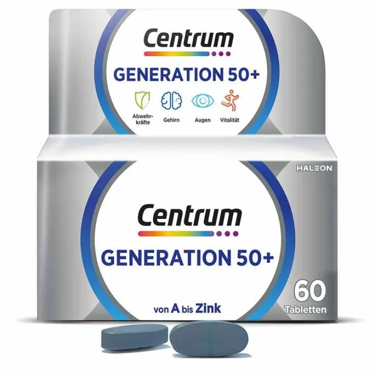 Centrum Generation 50 + Tabletten, 60 St