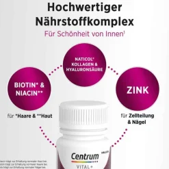 Online Centrum Vital + Haut Haare & Nägel Tabletten, 30 St