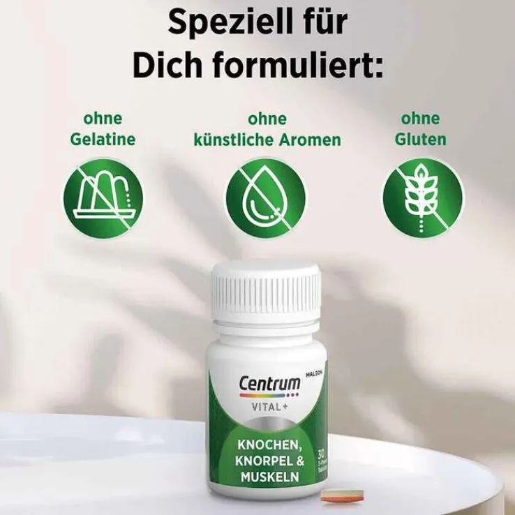 Centrum Vital + Knochen Knorpel & Muskeln Tabletten, 30 St