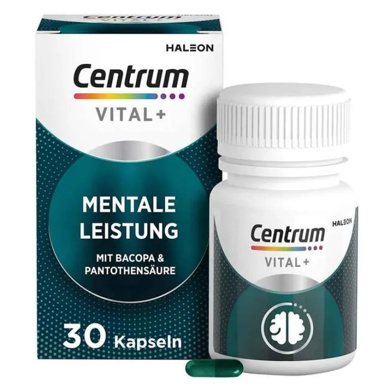 Outlet Centrum Vital + Mentale Leistung Kapseln, 30 St