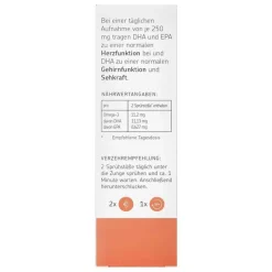 Outlet Omega-3 Algenöl DHA + EPA vegan Spray, 30 ml Algenöl