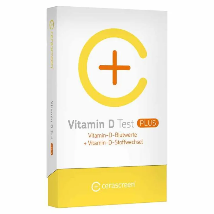 Cerascreen Vitamin D Plus Blutwerte + Stoffwech.Test, 1 St