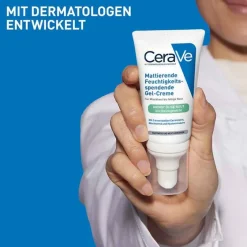 CeraVe feuchtigkeitsspendende Gel-Creme matt, 52 ml