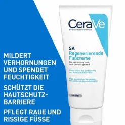 New CeraVe SA regenerierende Fußcreme, 88 ml