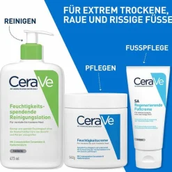 New CeraVe SA regenerierende Fußcreme, 88 ml