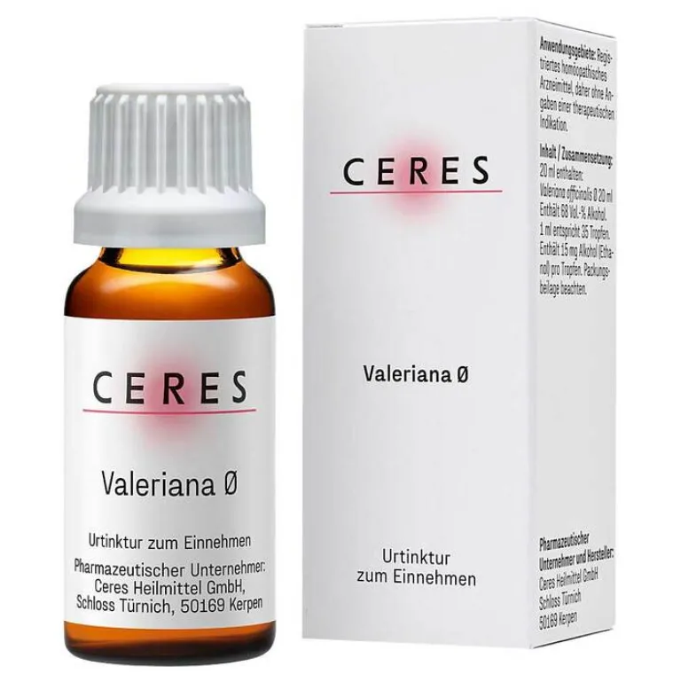 Clearance Ceres Valeriana Urtinktur, 20 ml