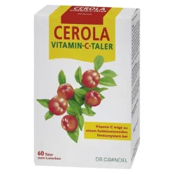 Hot Cerola Vitamin C Taler Grandel, 60 St Vitamin C (Ascorbinsäure)