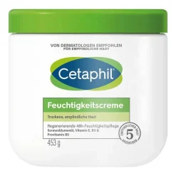 Cetaphil Feuchtigkeitscreme für trockene, empfindliche Haut, 456 ml