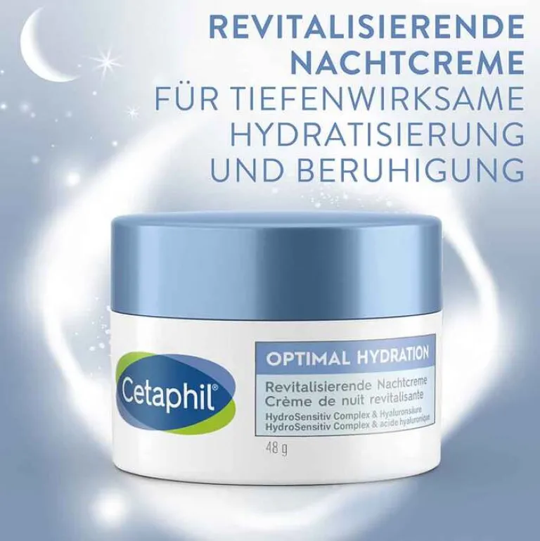 Sale Cetaphil Optimal Hydration revitalisierende Nachtcreme, 48 g