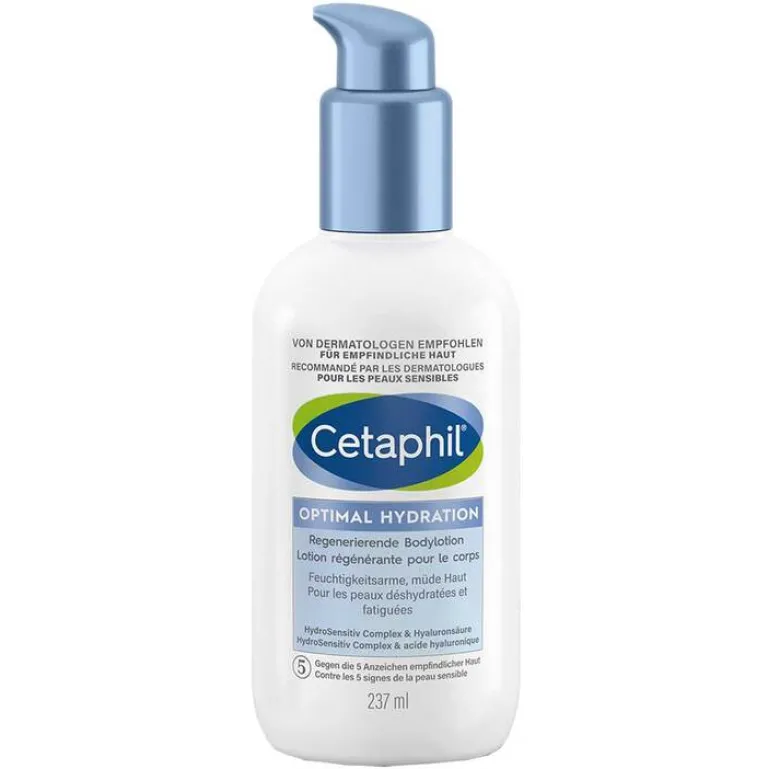 Clearance Cetaphil Optimal Hydration Bodylotion, 237 ml