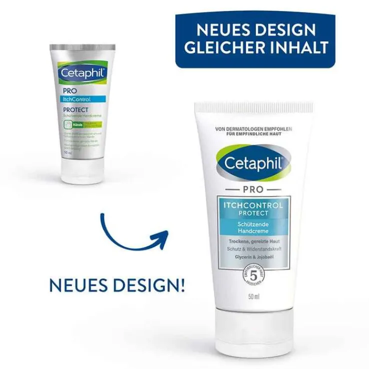 Cetaphil Pro Itch Control schützende Handcreme, 50 ml