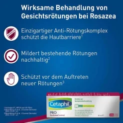 Cetaphil Pro RednessControl Creme zur Symptombehandlung, 30 ml