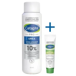 Sale Cetaphil Pro Urea 10% intensiv aufbauende Feuchtigkeitslotion, 500 ml