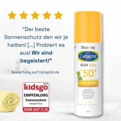 Best Sun Kids liposomale Lotion SPF 50 + Sonnenschutz, 150 ml Kinder Lsf 50+|Kinder & Baby