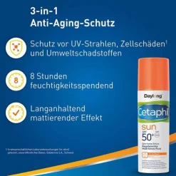 Cetaphil Sun regulierendes Multi-Schutz-Fluid SPF 50 +, 50 ml