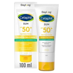 New Cetaphil Sun sensitive Gel-Creme SPF 50 + Sonnenschutz, 100 ml