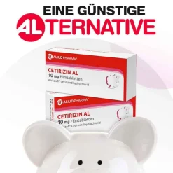 CETIRIZIN AL 10 mg Filmtabletten, 7 St