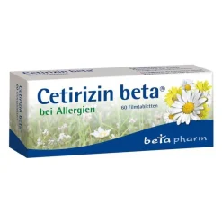 Best Cetirizin ® Filmtabletten bei Allergien, 60 St Cetirizin|Allergie Tabletten
