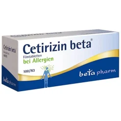 Online Cetirizin ® Filmtabletten bei Allergien, 100 St Cetirizin|Allergie Tabletten