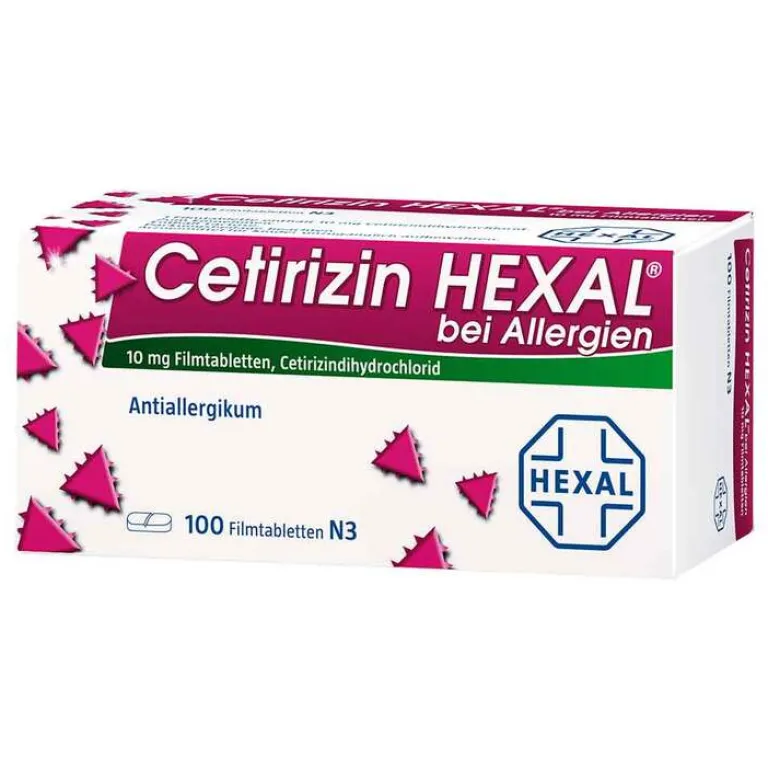 Best Cetirizin Filmtabletten bei Allergien, 100 St Cetirizin|Allergie Tabletten