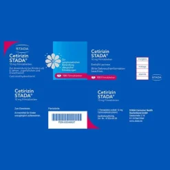 Cetirizin STADA 10 mg Filmtabletten, 100 St