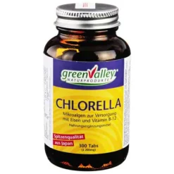 Hot Chlorella Greenvalley 200 mg Tabletten, 300 St Chlorella