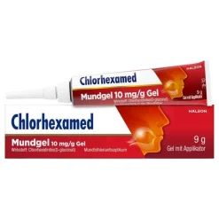 Mundgel 10mg/g Gel, mit Chlorhexidin, 9 g Zahnfleischentzündung Medikamente