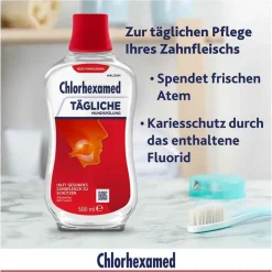Outlet Chlorhexamed tägliche Mundspülung 0,06%, 500 ml