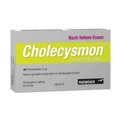 New Cholecysmon Silberperlen, 25 St
