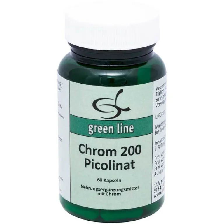 Chrom 200 Picolinat Kapseln, 60 St Chrom