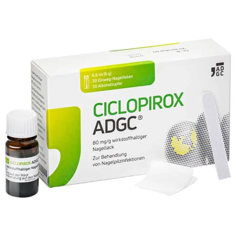 Hot ADGC CICLOPIROX ® 80 mg/g wirkstoffhaltiger Nagellack, 6.6 ml