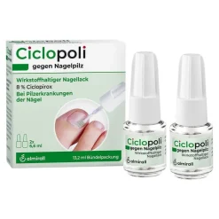 Ciclopoli gegen Nagelpilz , 2X6.6 ml