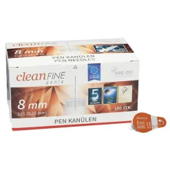 Outlet Cleanfine penta Pen Kanüle 31 G 8 mm, 100 St