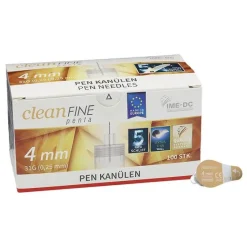 Best Cleanfine penta Pen Kanüle 31 G 4 mm, 100 St