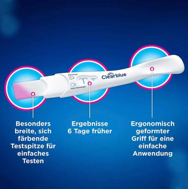 Clearblue Schwangerschaftstest Kombipack Urin, 2 St