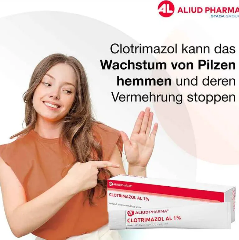 New CLOTRIMAZOL AL 1% Creme, 20 g Hautpilz Creme|Fußpilz Creme