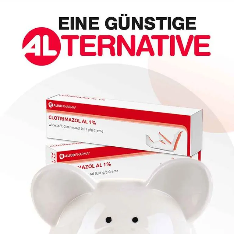 New CLOTRIMAZOL AL 1% Creme, 20 g Hautpilz Creme|Fußpilz Creme