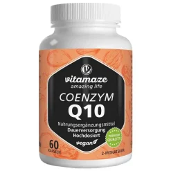 New Vitamaze Coenzym Q10 200 mg vegan Kapseln, 60 St