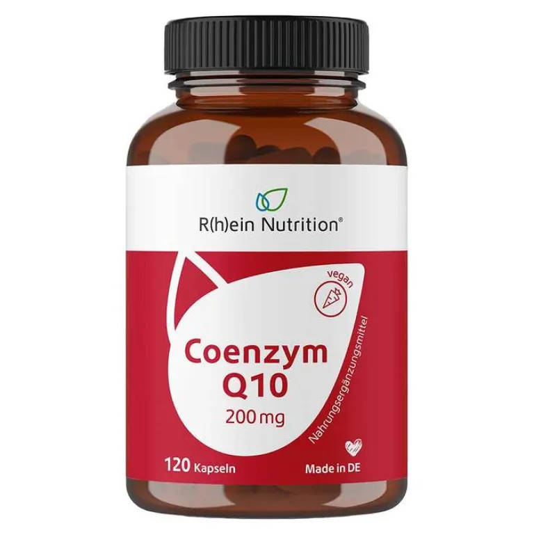 Outlet Coenzym Q10 200 mg vegan Kapseln, 120 St Coenzym Q10