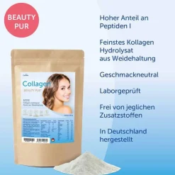 Collagen Beauty 100% Kollagen Hydrolysat Pulver, 400 g