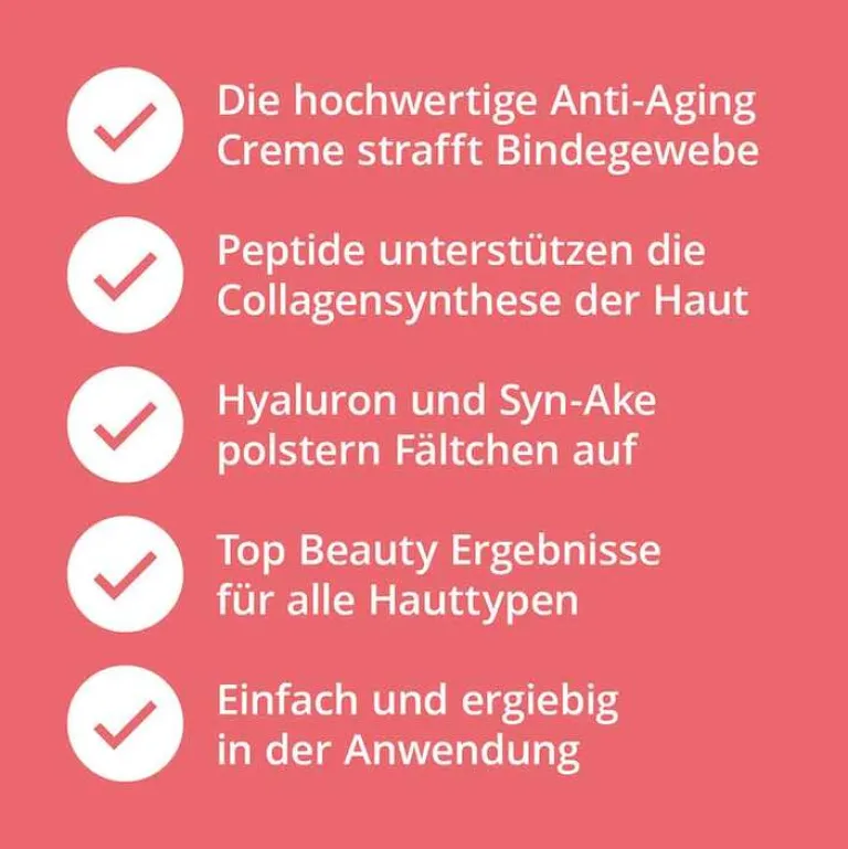 Hot Casida Collagen Creme Peptid Filler + Hyaluron, 50 ml