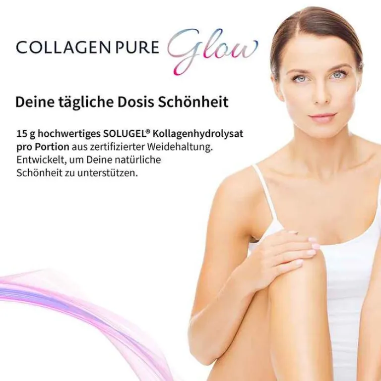 Outlet Collagen Pure Glow 100% reines Kollagen Pulver, 500 g