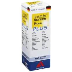 Discount screen 9 + Leuko Plus Tes, 100 St Urinteststreifen
