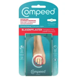 Online Compeed Blasenpflaster an den Zehen, 8 St