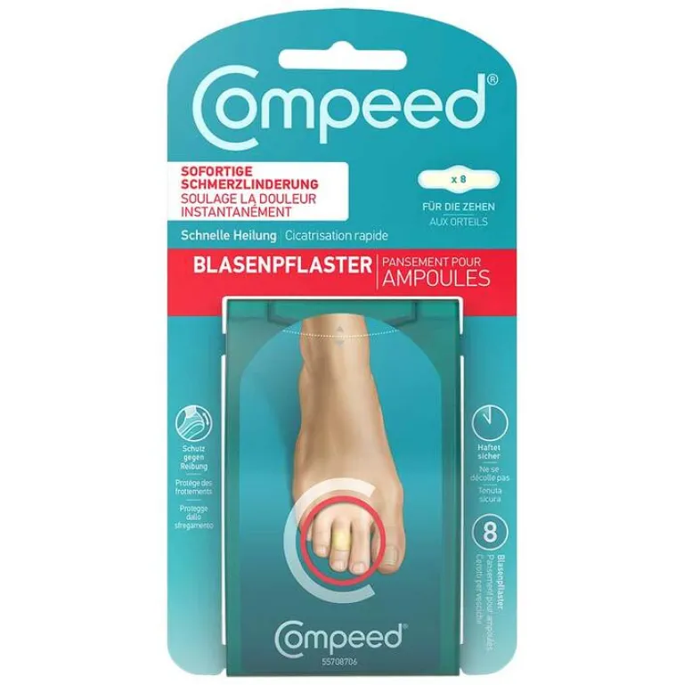 Online Compeed Blasenpflaster an den Zehen, 8 St