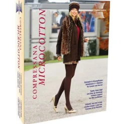 Discount Microcotton Strumpfhose BW 2 schwarz, 1 St Stütz- Und Reisestrümpfe