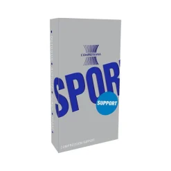 Outlet Compressana Sport Kniestrumpf Coolmax 5 schwarz, 2 St Kniestrümpfe