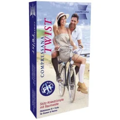 Best Compressana Twist Kniestrümpfe 40-42 vanilla , 2 St Stütz- Und Reisestrümpfe|Kniestrümpfe