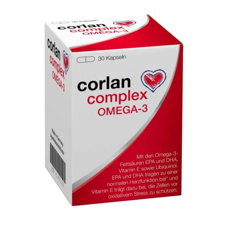 Corlan complex Omega-3 Kapseln, 30 St